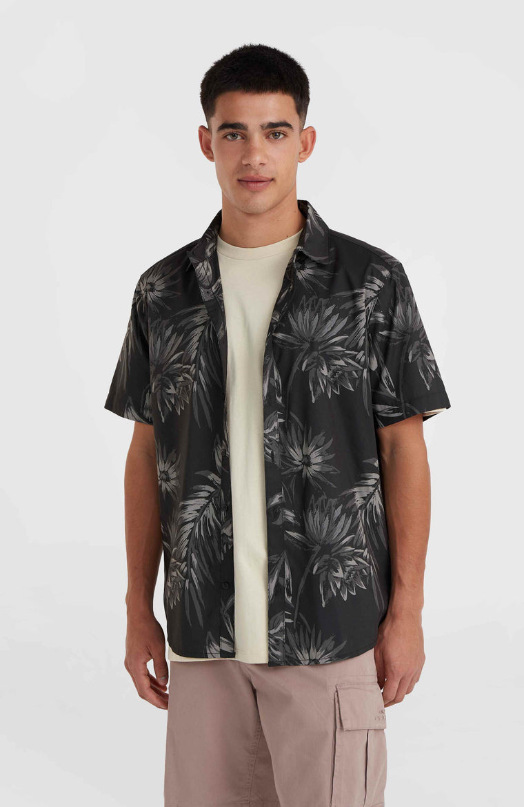 Mix and Match Floral Shirt | Black Tonal Tropican Mix and Match Floral Shirt | Black Tonal Tropican