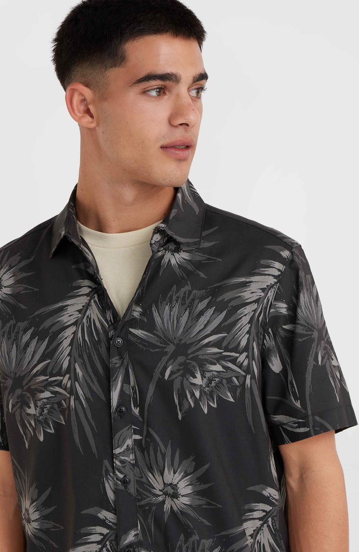 Mix and Match Floral Shirt | Black Tonal Tropican