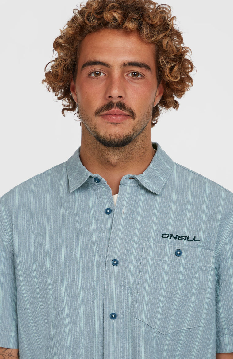 Jacquard Stripe Shirt | Blue Cali Stripe Jacquard Stripe Shirt | Blue Cali Stripe