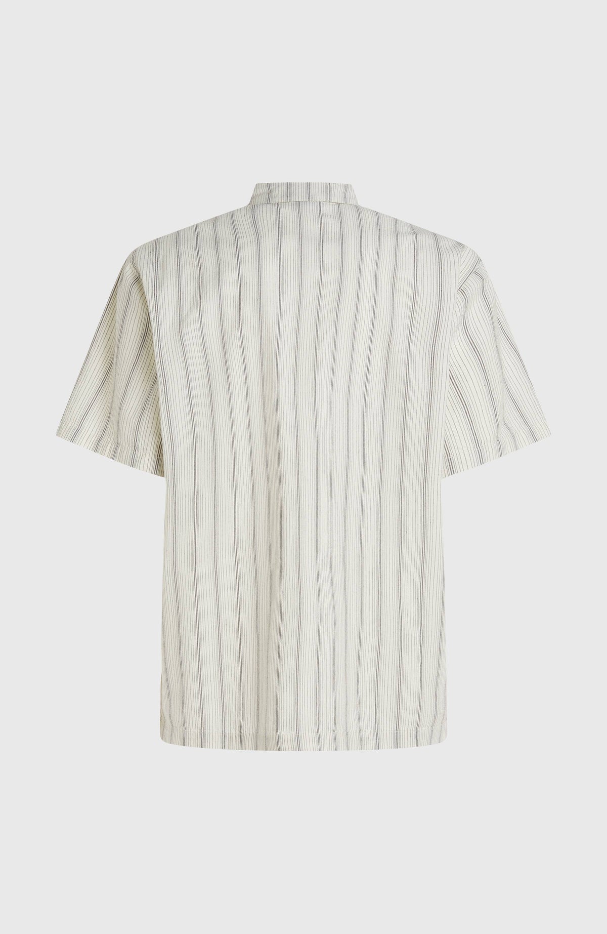 Jacquard Stripe Shirt | Beige Cali Stripe