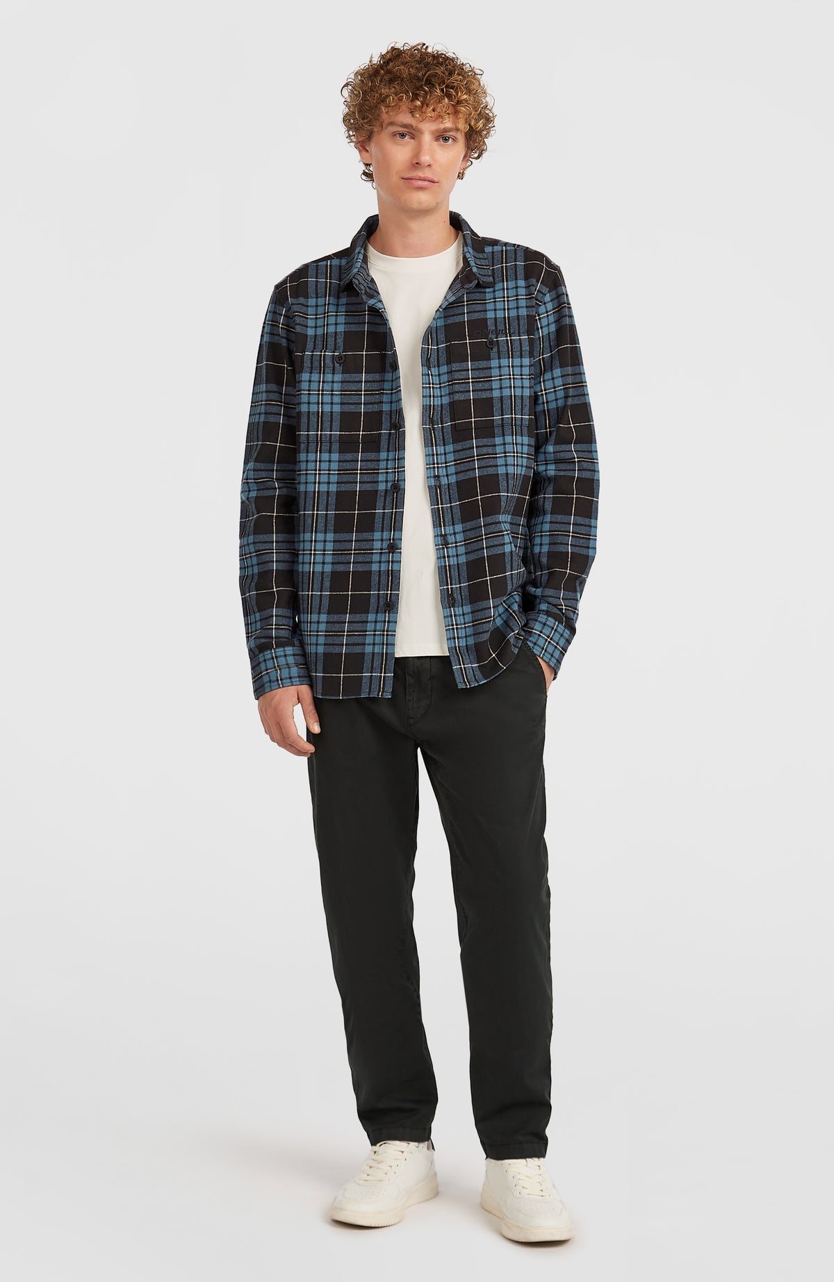 Must-Have Flannel Shirt | Blue Flannel Check