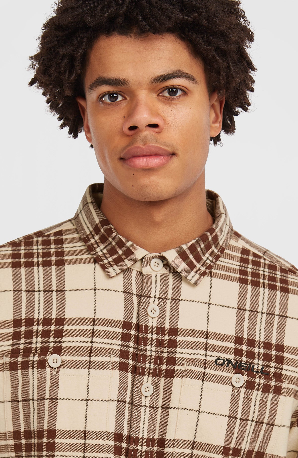 Must-Have Flannel Shirt | Beige Flannel Check