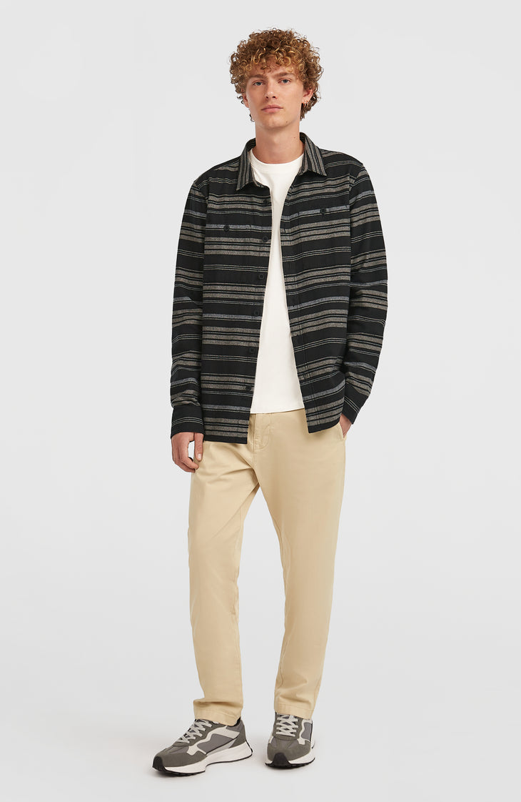 Must-Have Flannel Shirt | Black Bavaro