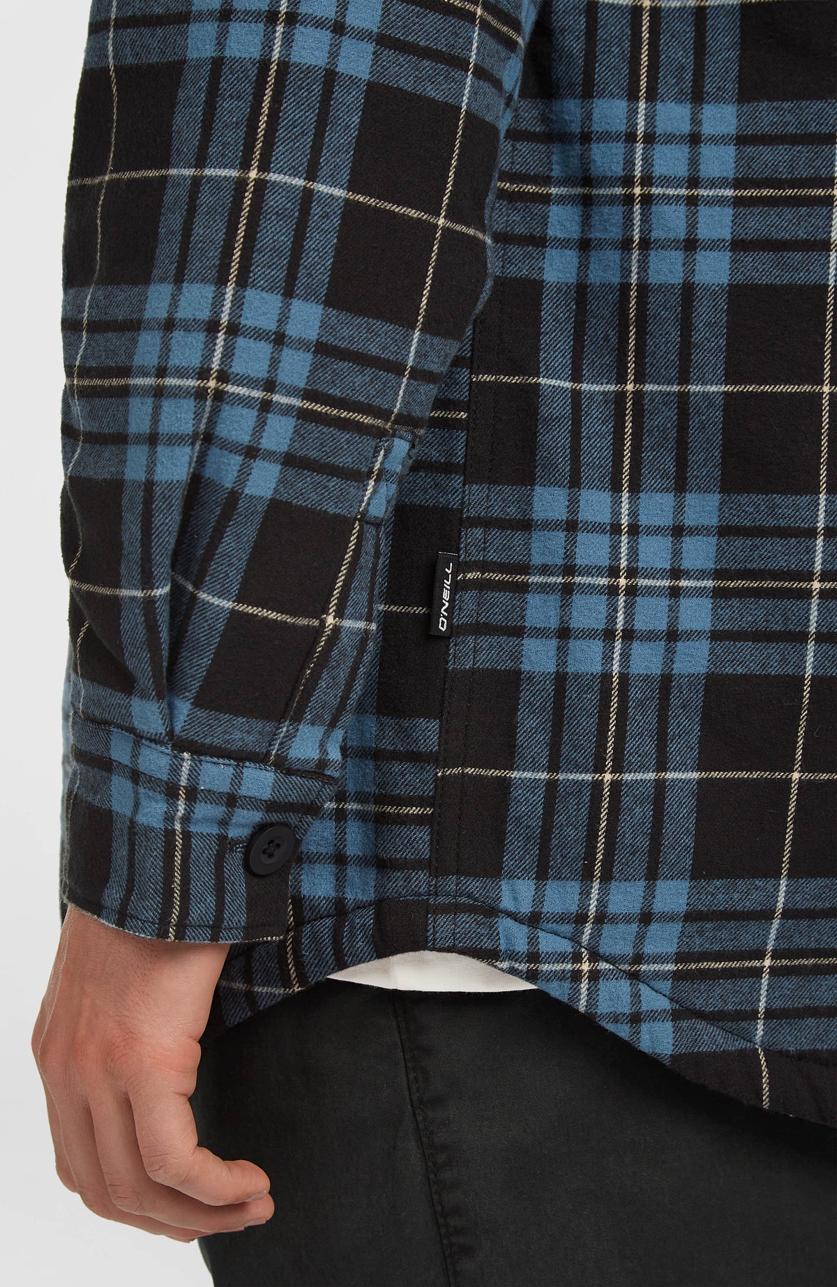 Must-Have Fleece-Lined Shirt | Blue Flannel Check