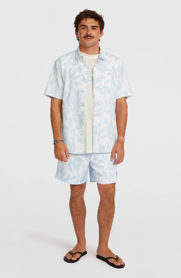 O'Neill Print Shirt | White Spray Flower