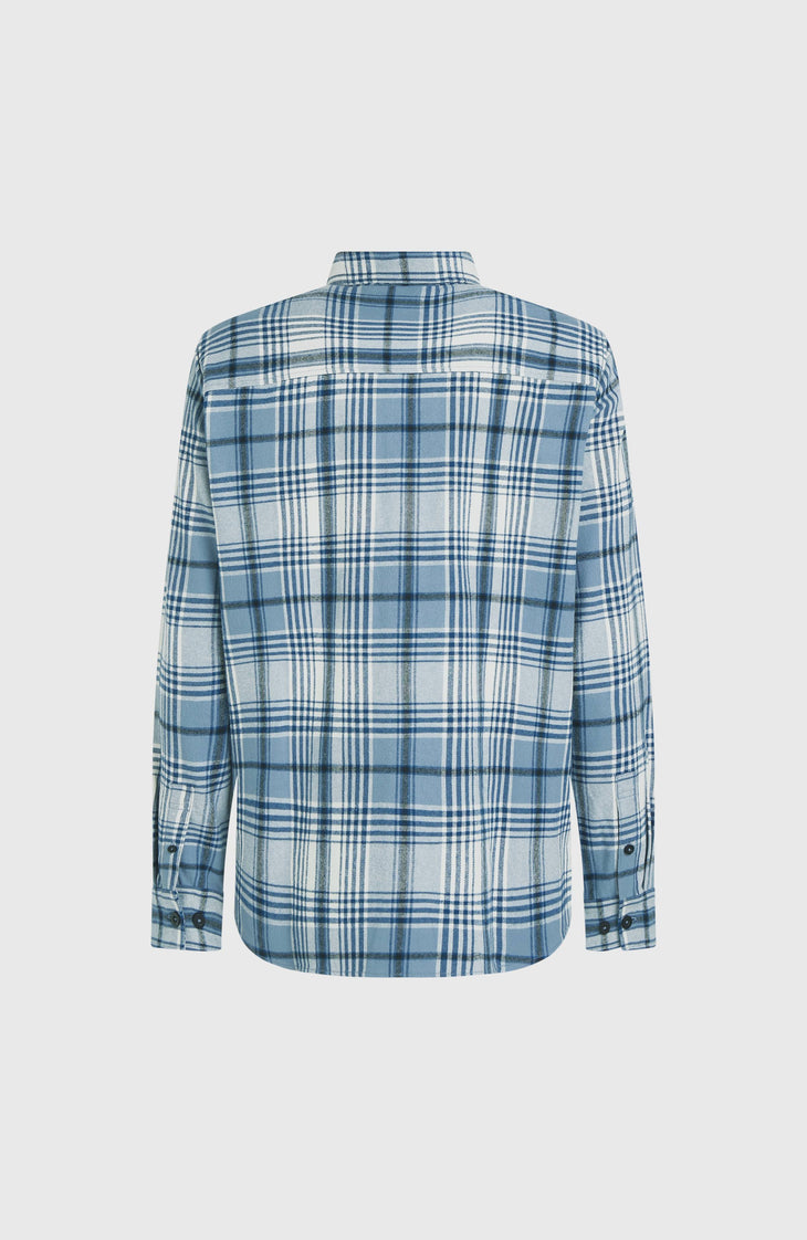 Must-Have Flannel Shirt | Blue Big Check Plaid