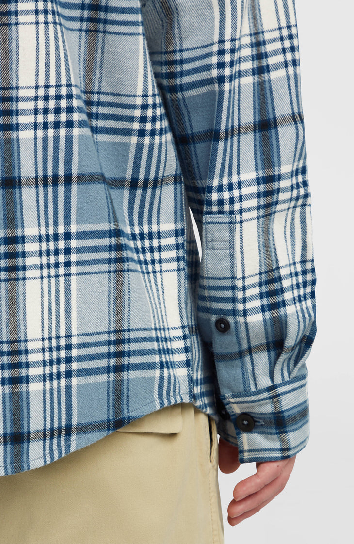Must-Have Flannel Shirt | Blue Big Check Plaid