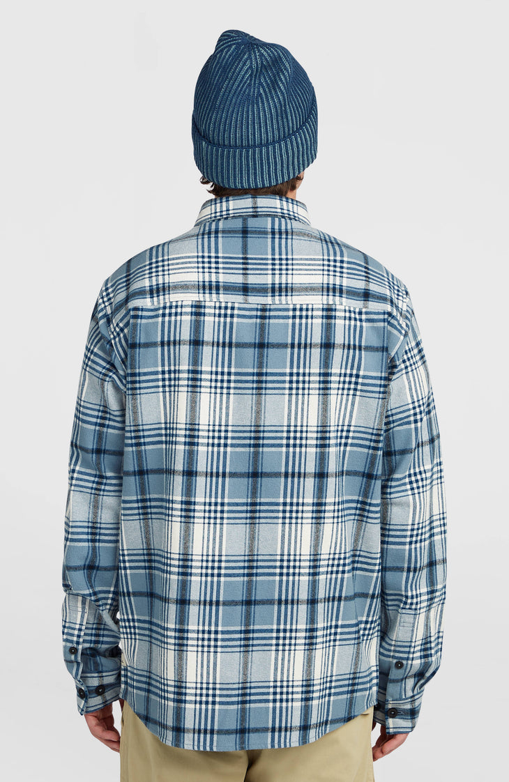 Must-Have Flannel Shirt | Blue Big Check Plaid