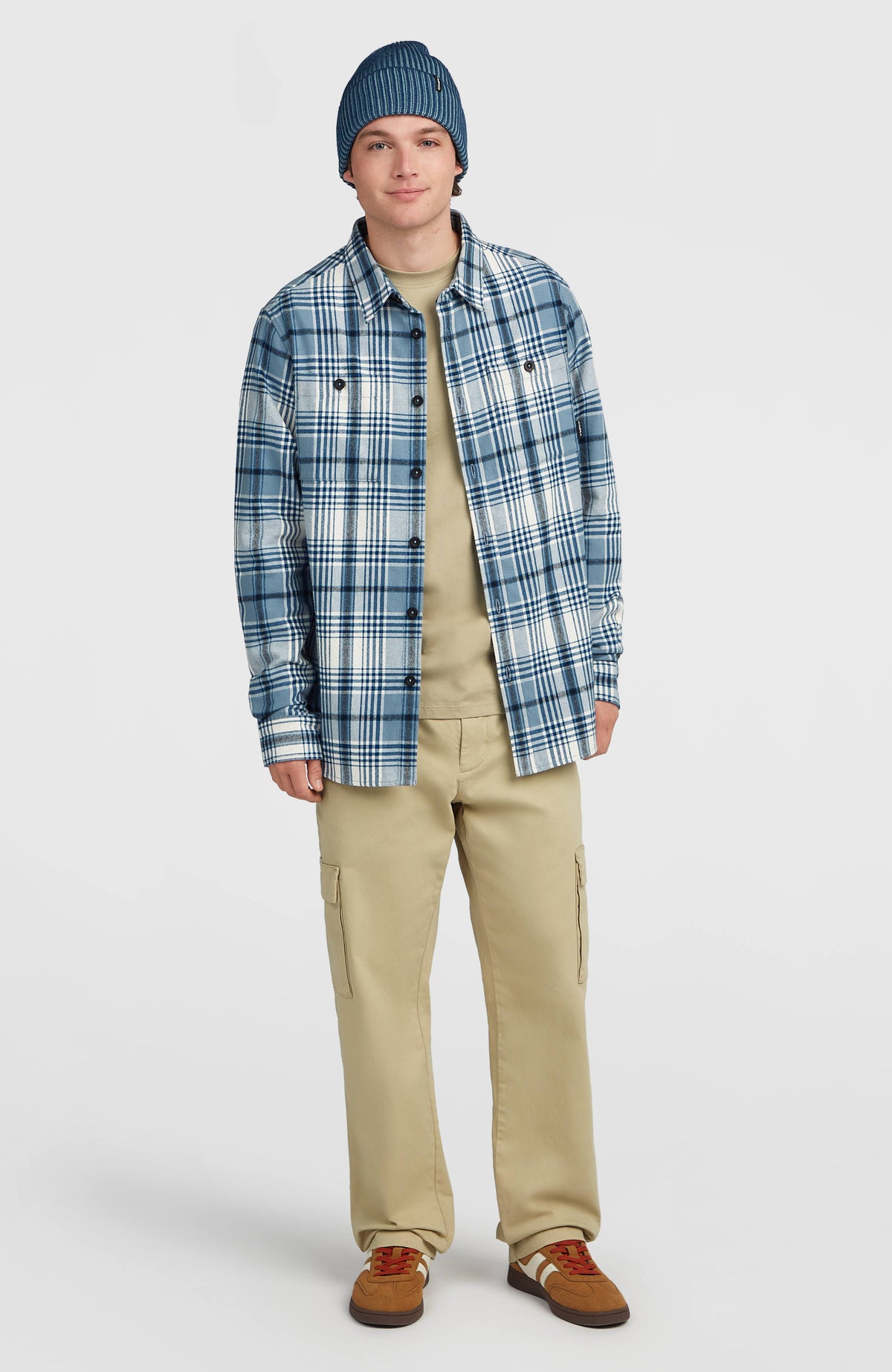 Must-Have Flannel Shirt | Blue Big Check Plaid