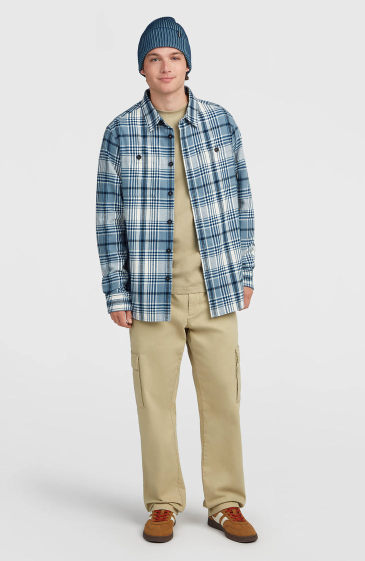 Must-Have Flannel Shirt | Blue Big Check Plaid