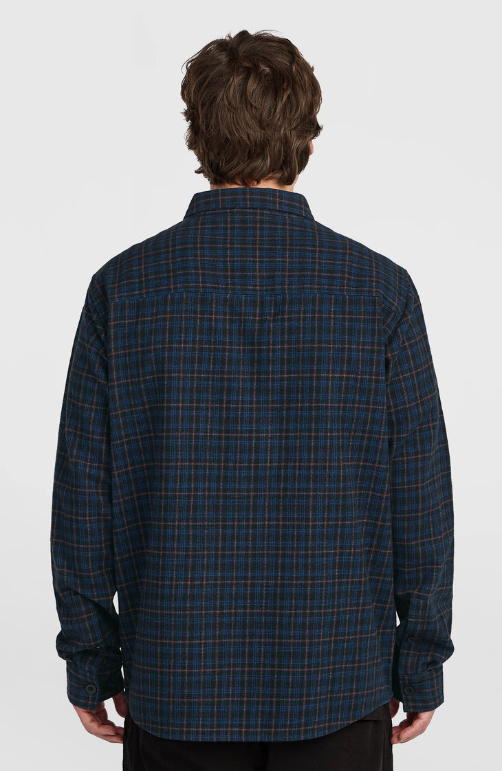 Must-Have Flannel Shirt | Black Mini Check Plaid