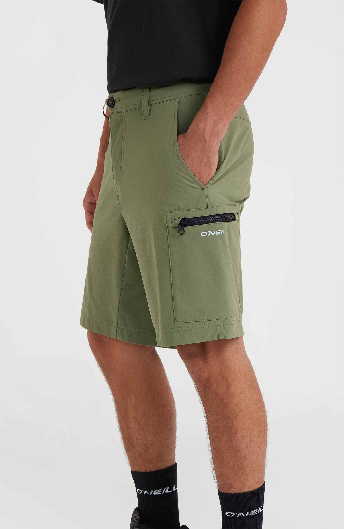 O'Neill TRVLR Series Stretch Shorts | Deep Lichen Green