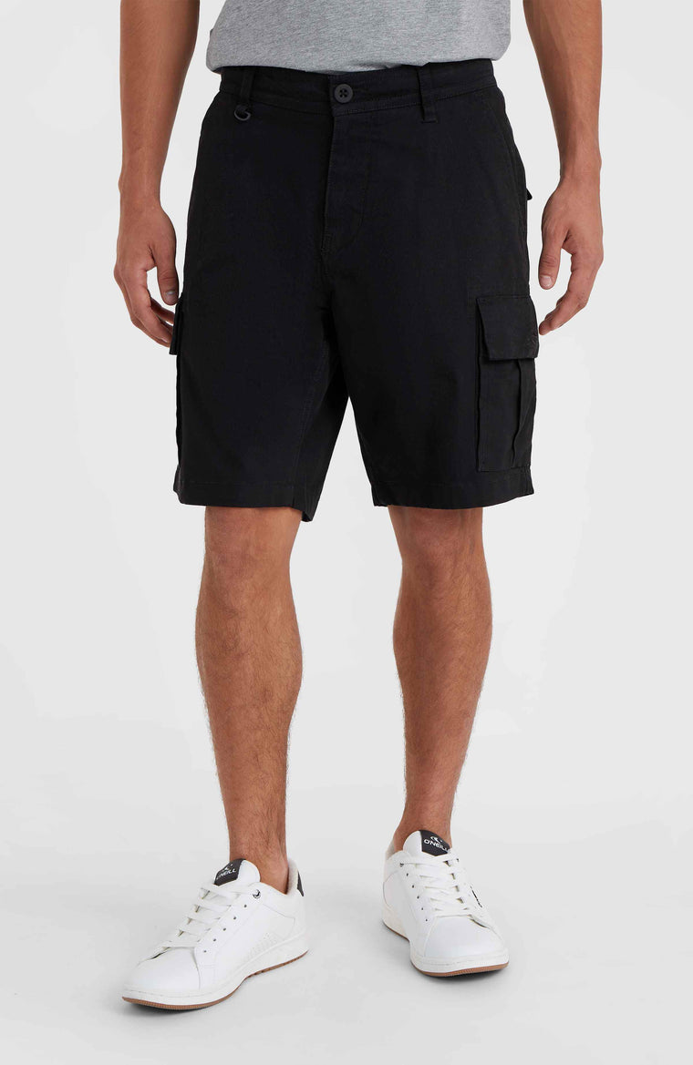 Essentials Cargo Shorts | Black Out Essentials Cargo Shorts | Black Out