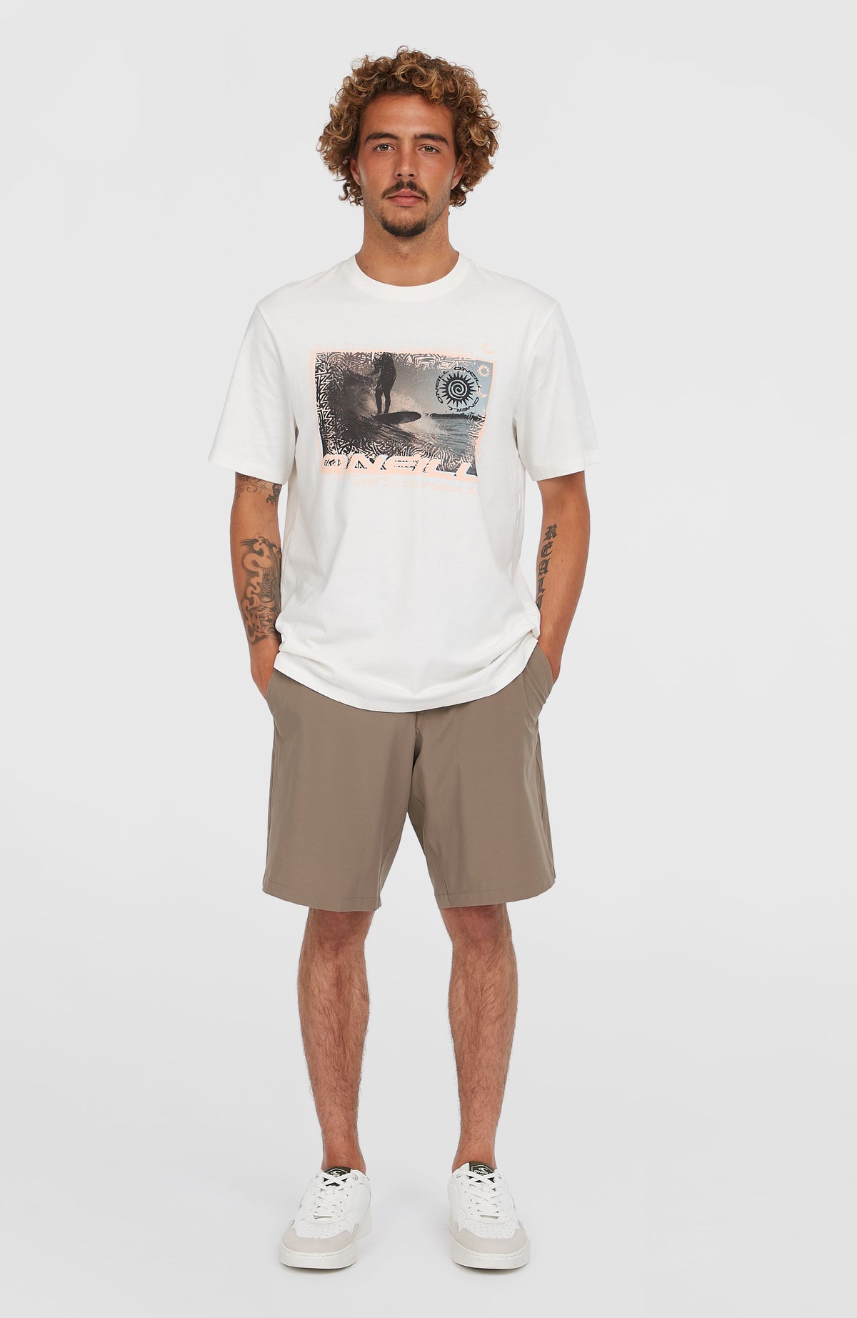 Hybrid Chino 19" Shorts | Pure Cashmere