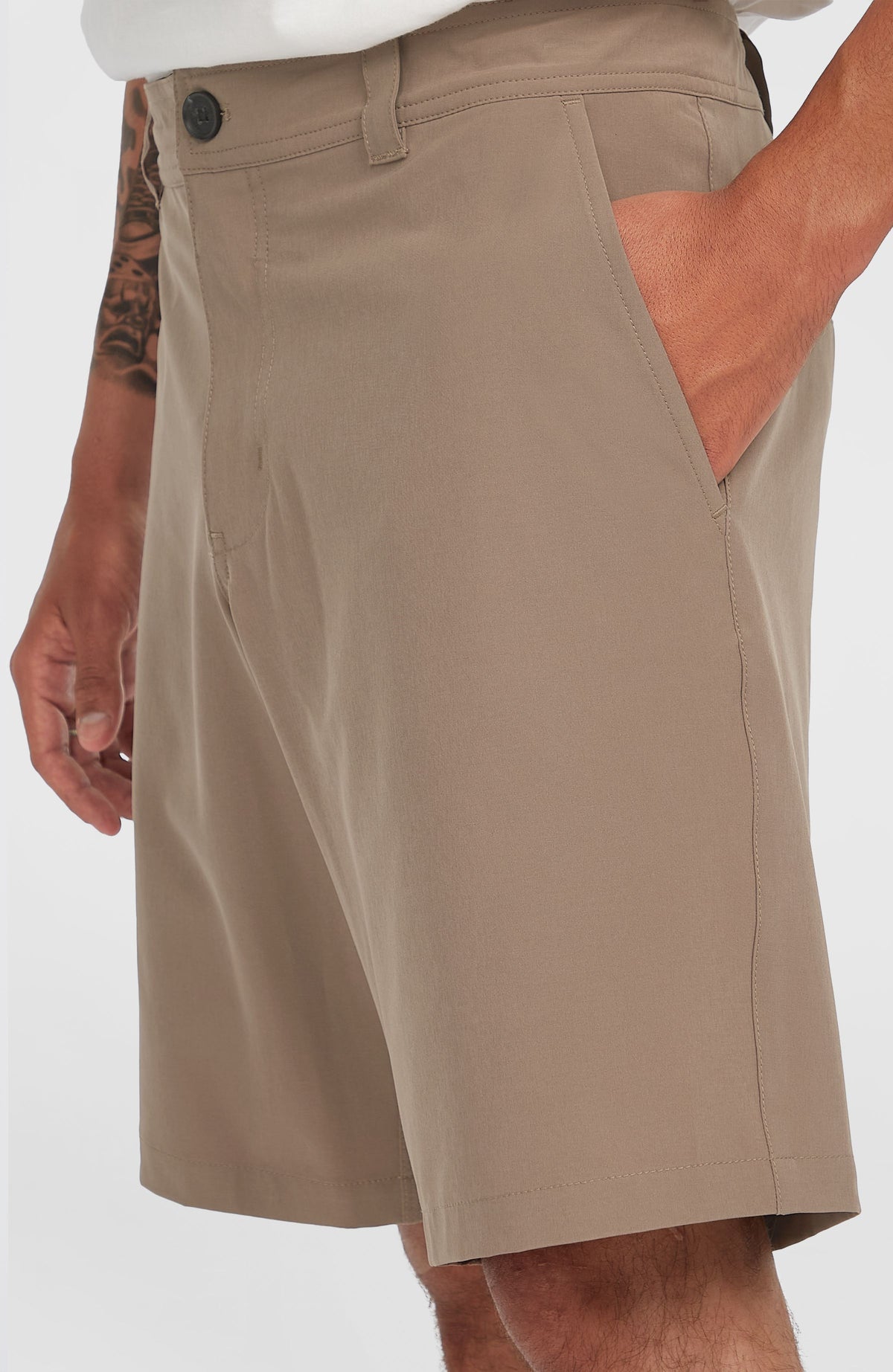 Hybrid Chino 19" Shorts | Pure Cashmere