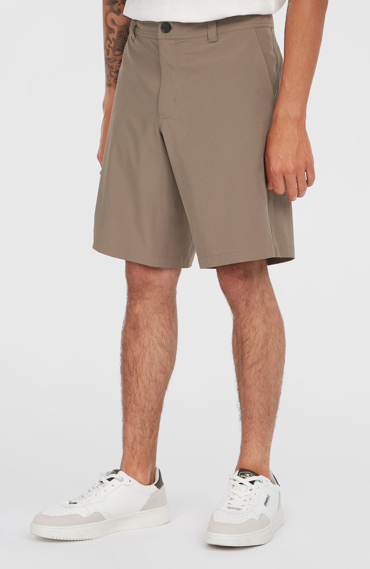 Hybrid Chino 19" Shorts | Pure Cashmere