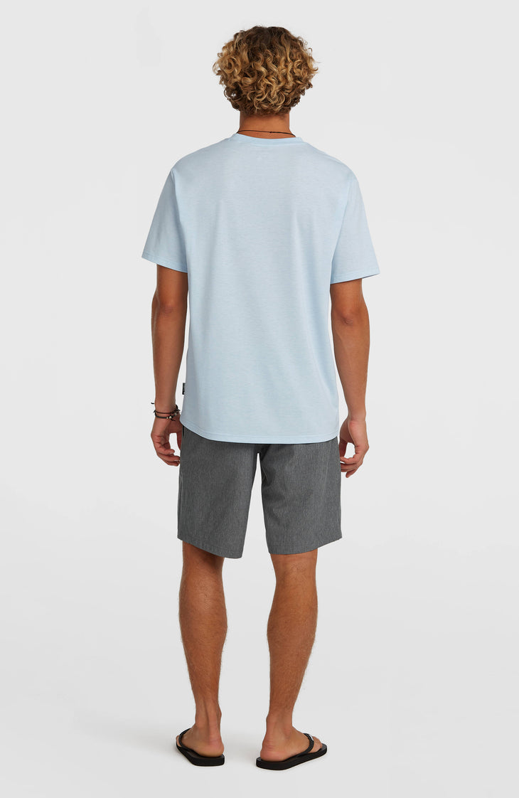 Hybrid 19" Melange Shorts | Black Out