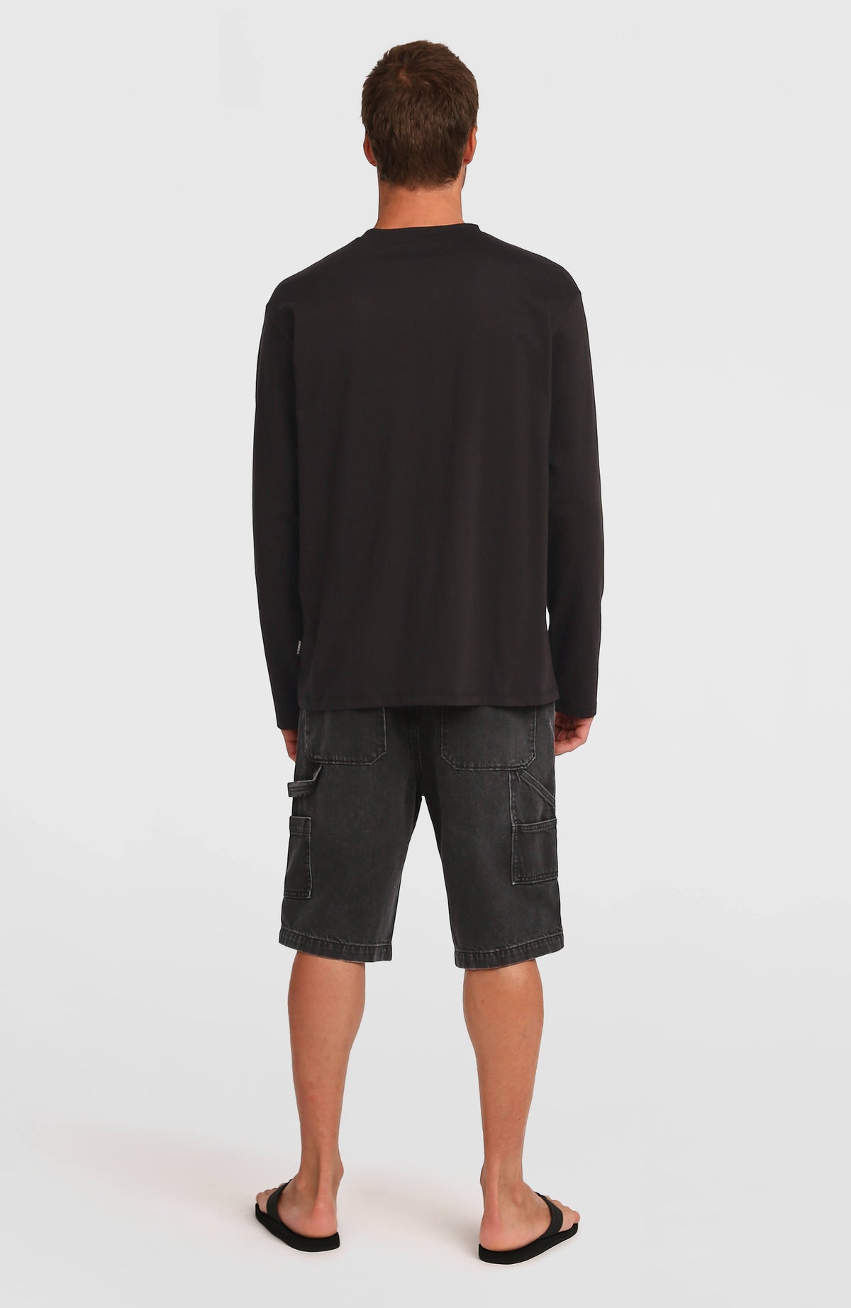 Essentials Denim Shorts | Black Out