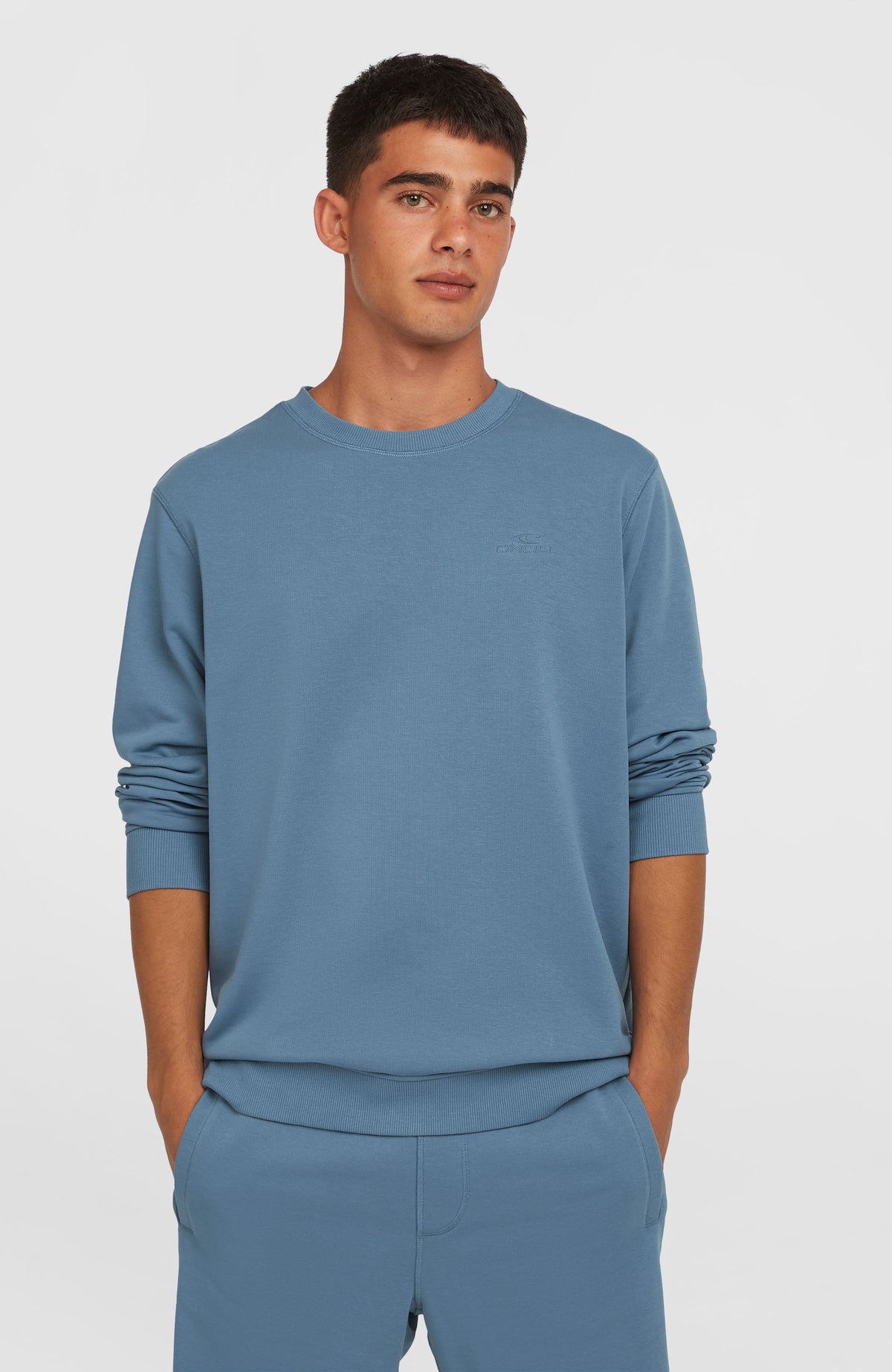 Logo Crew Sweatshirt | Copen Blue