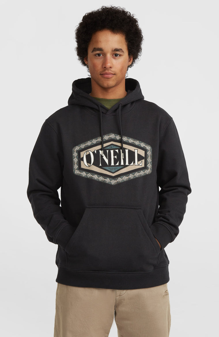 O'Neill Front Print Hoodie | Black Out O'Neill Front Print Hoodie | Black Out