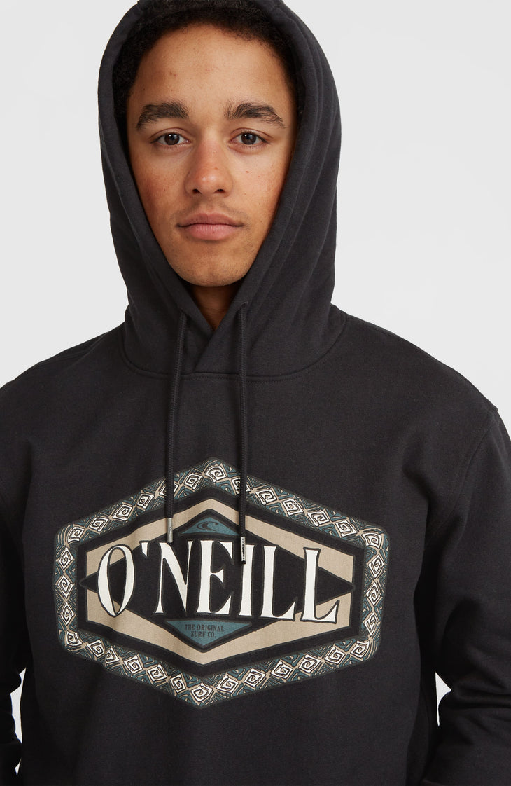O'Neill Front Print Hoodie | Black Out