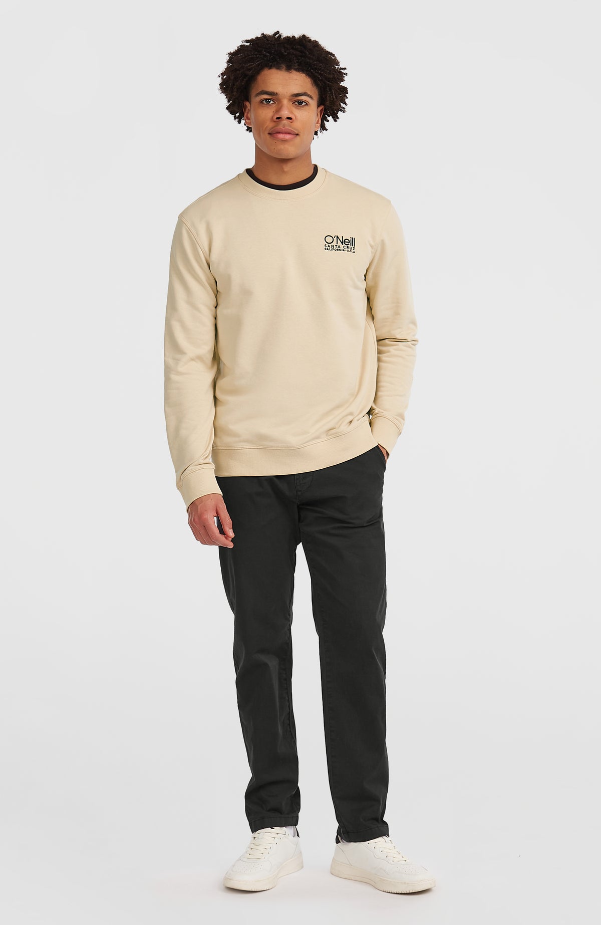 Original Cali Logo Crew Sweatshirt | Macaron