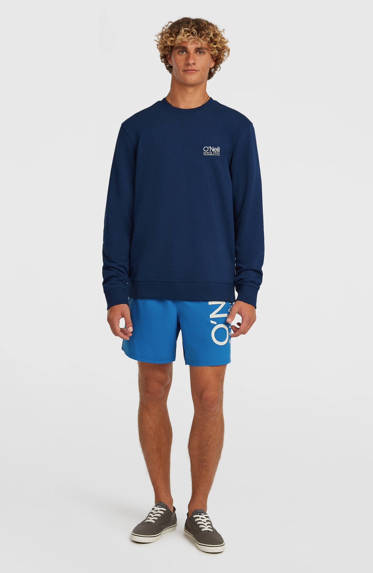 Original Cali Logo Crew Sweatshirt | English Evening