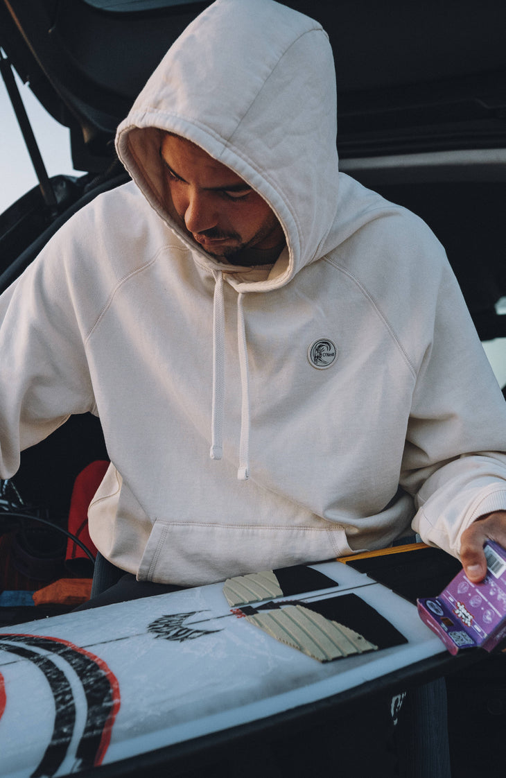 O'Riginals Badge Hoodie | Linen White