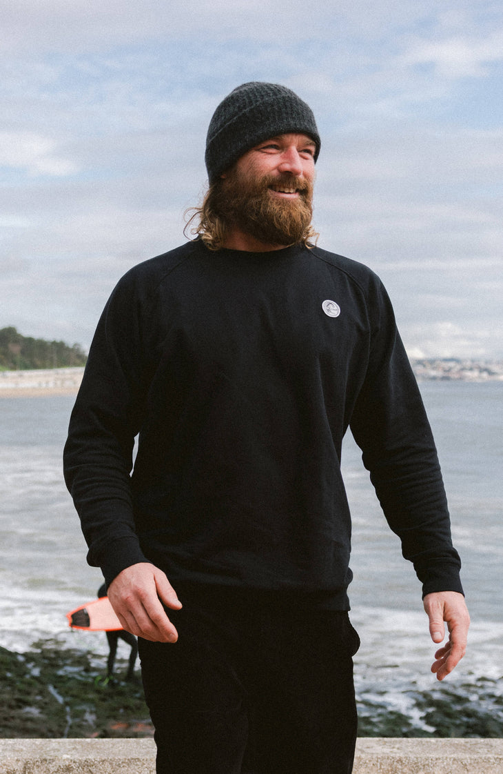 O'Riginals Badge Crew Sweatshirt | Black Out