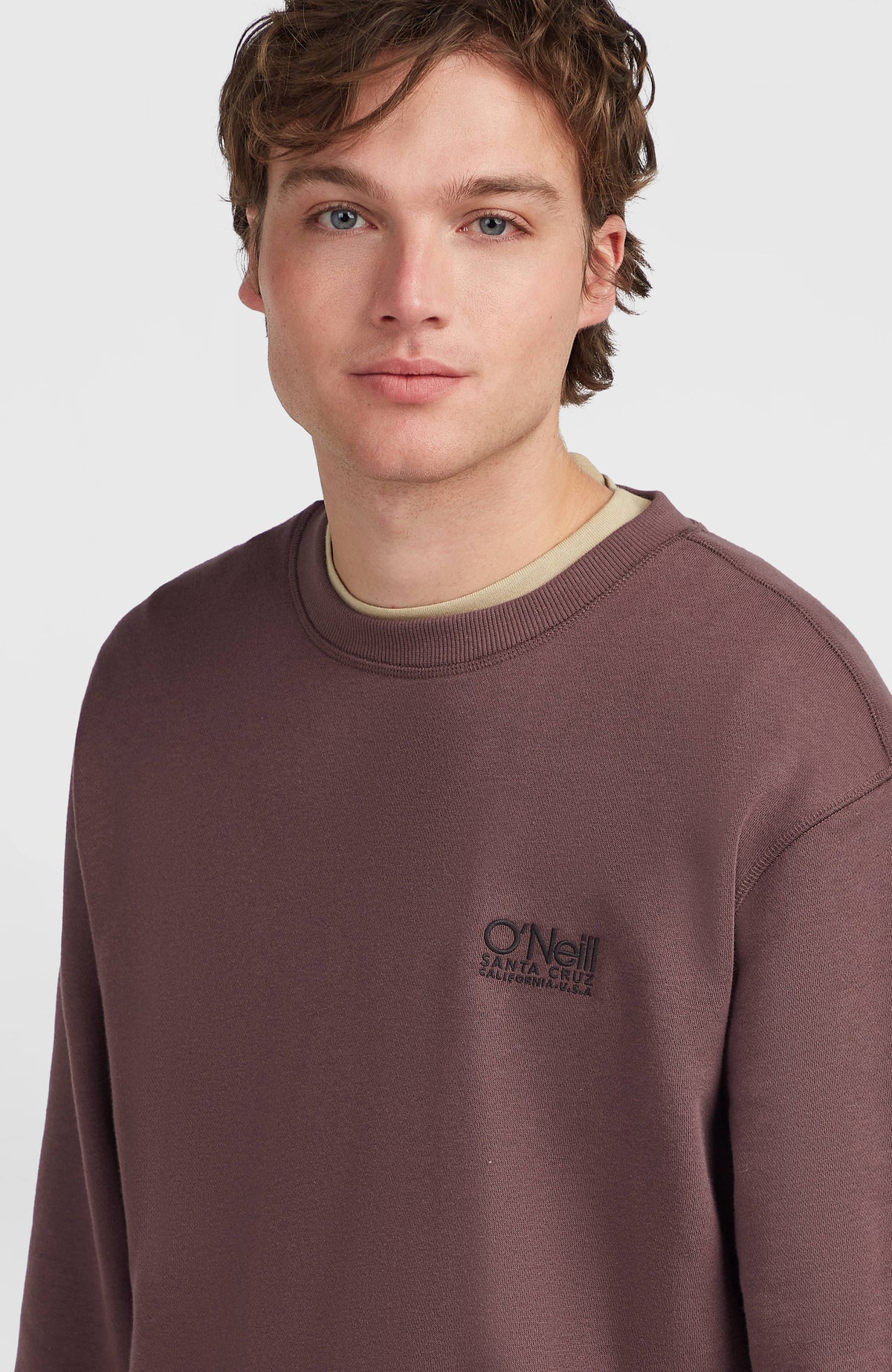 O'Neill Cali Crew Sweatshirt | Purple Gray
