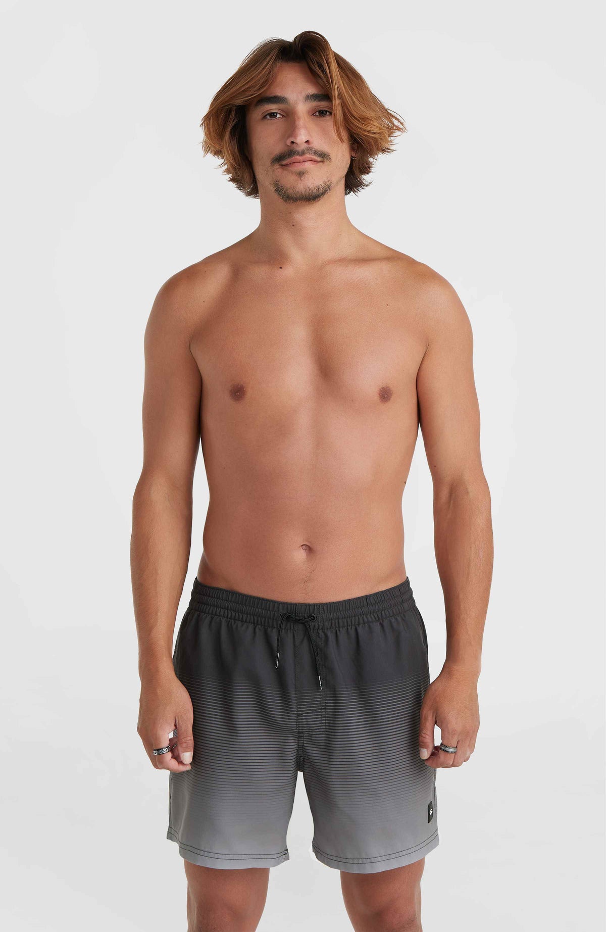 Jack O'Neill Cali Gradient 15'' Swim Shorts | Black Simple Gradient B Panel
