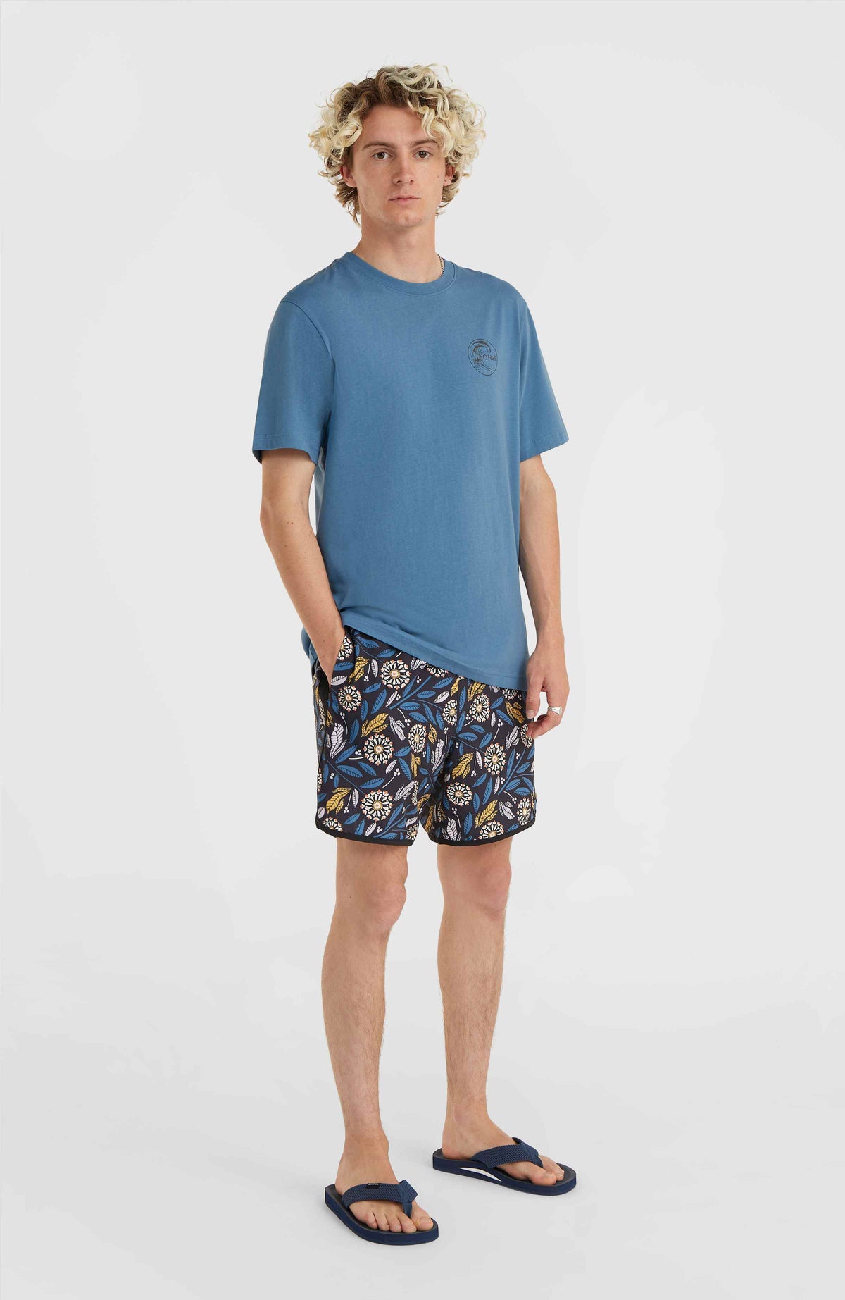 O'Riginals Scallop 16'' Swim Shorts | Leaves