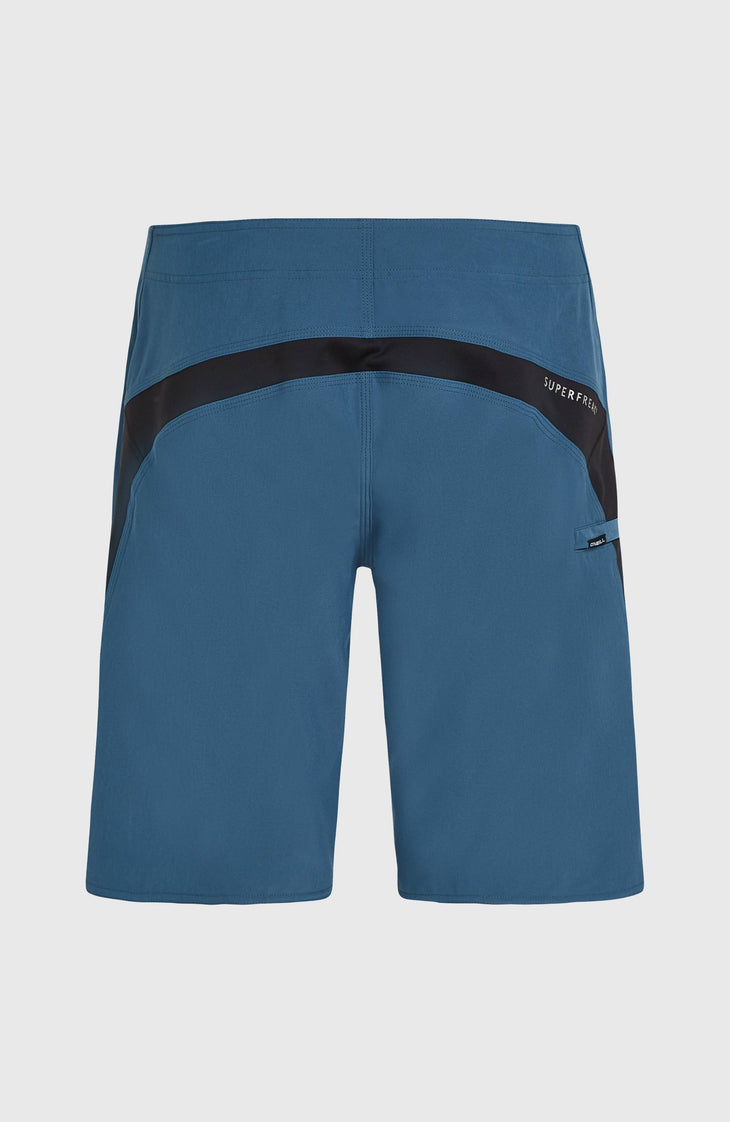Superfreak Solid 21'' Boardshorts | Indigo Colour Block