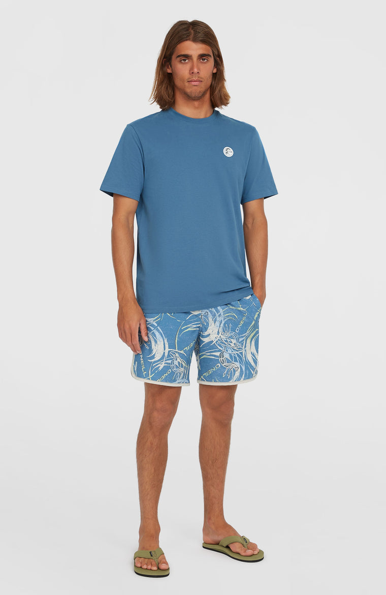 O'Riginals Scallop 16'' Swim Shorts | Blue Originals O'Riginals Scallop 16'' Swim Shorts | Blue Originals