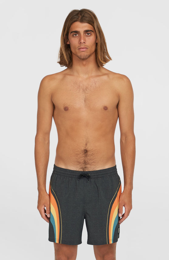O'Riginals Longboard 15'' Swim Shorts | Black Originals Stripe