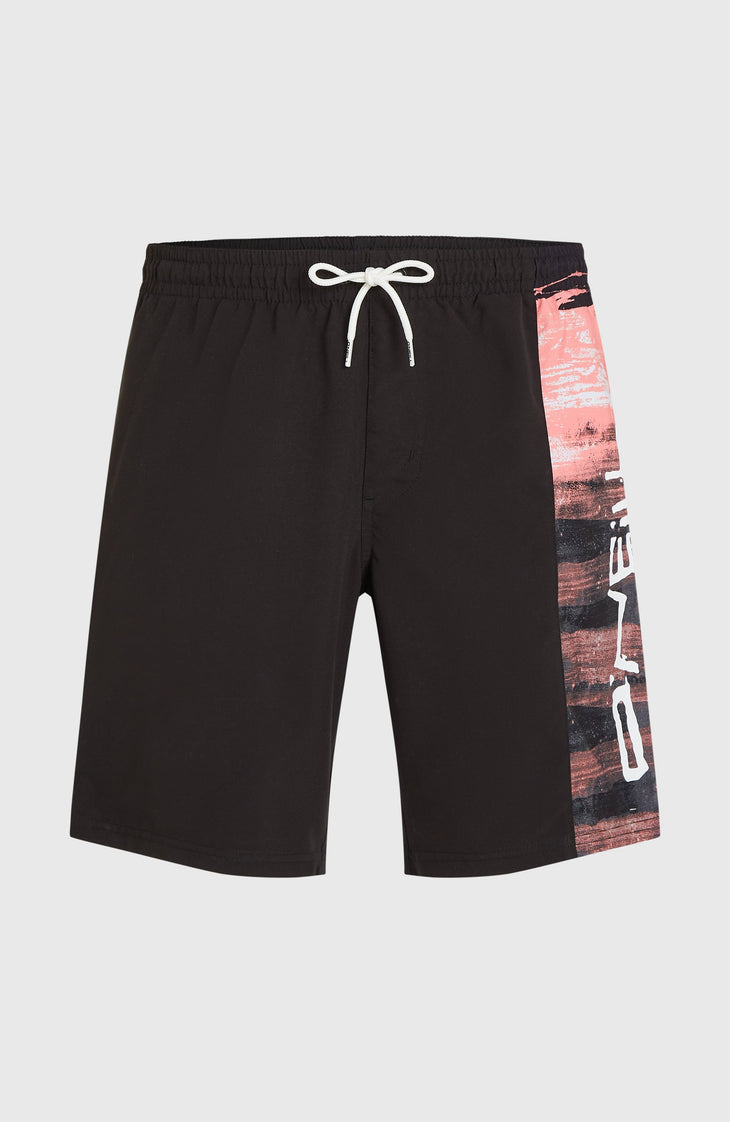 Retro 19'' Swim Shorts | Coral Melted Texture