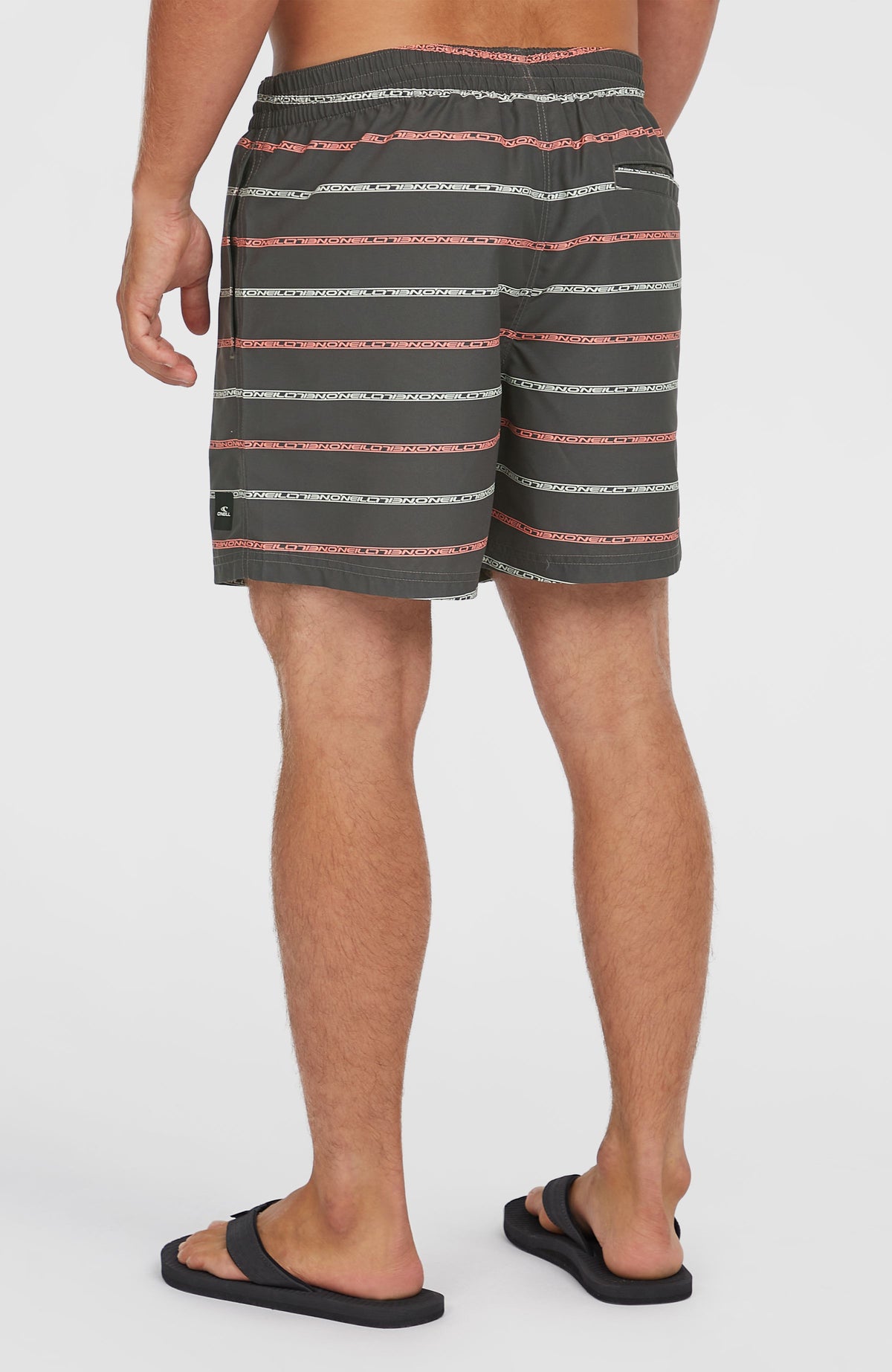 Cali First 15'' Swim Shorts | Grey O'Neill Stripe