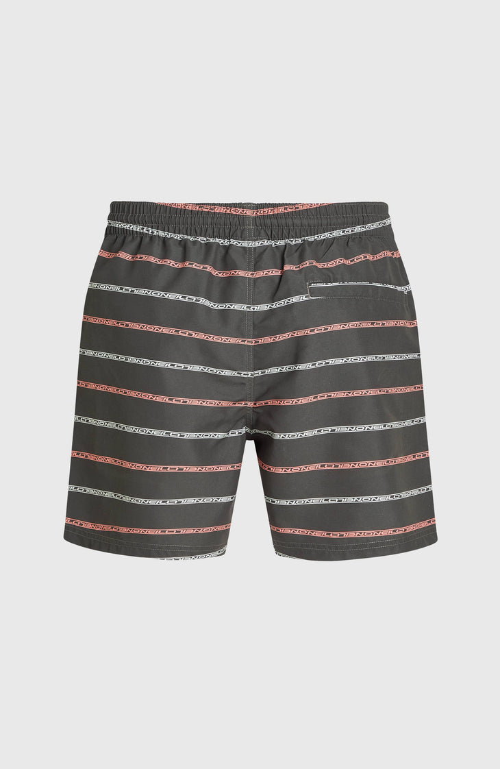 Cali First 15'' Swim Shorts | Grey O'Neill Stripe