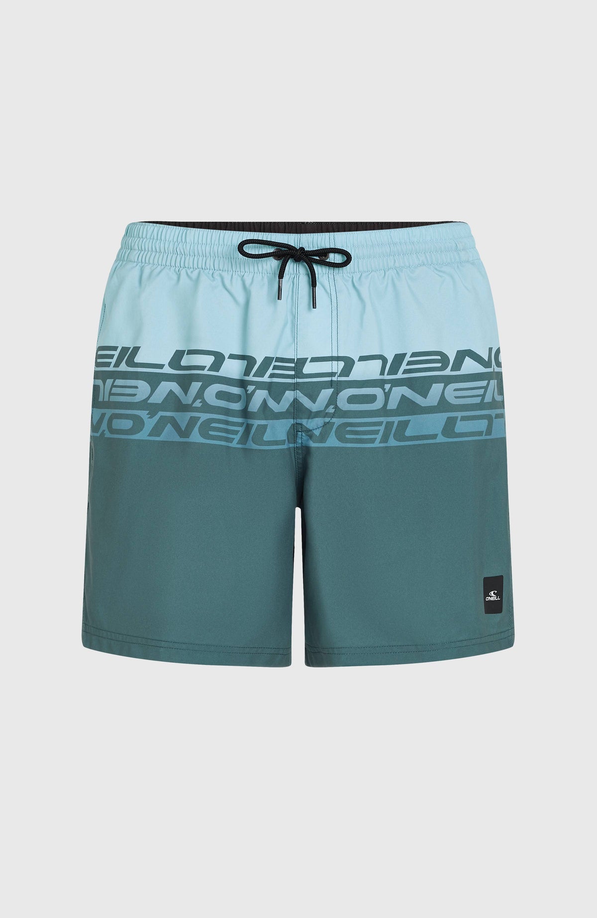 Cali Stripe 16'' Swim Shorts | Blue Upside Down