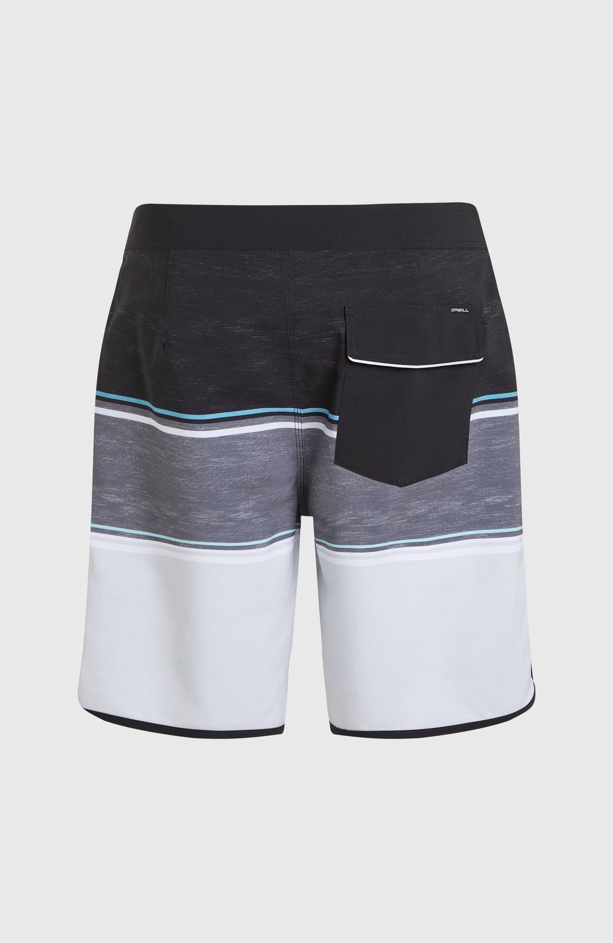Lennox Scallop 19'' Boardshorts | Black Out Colour Block