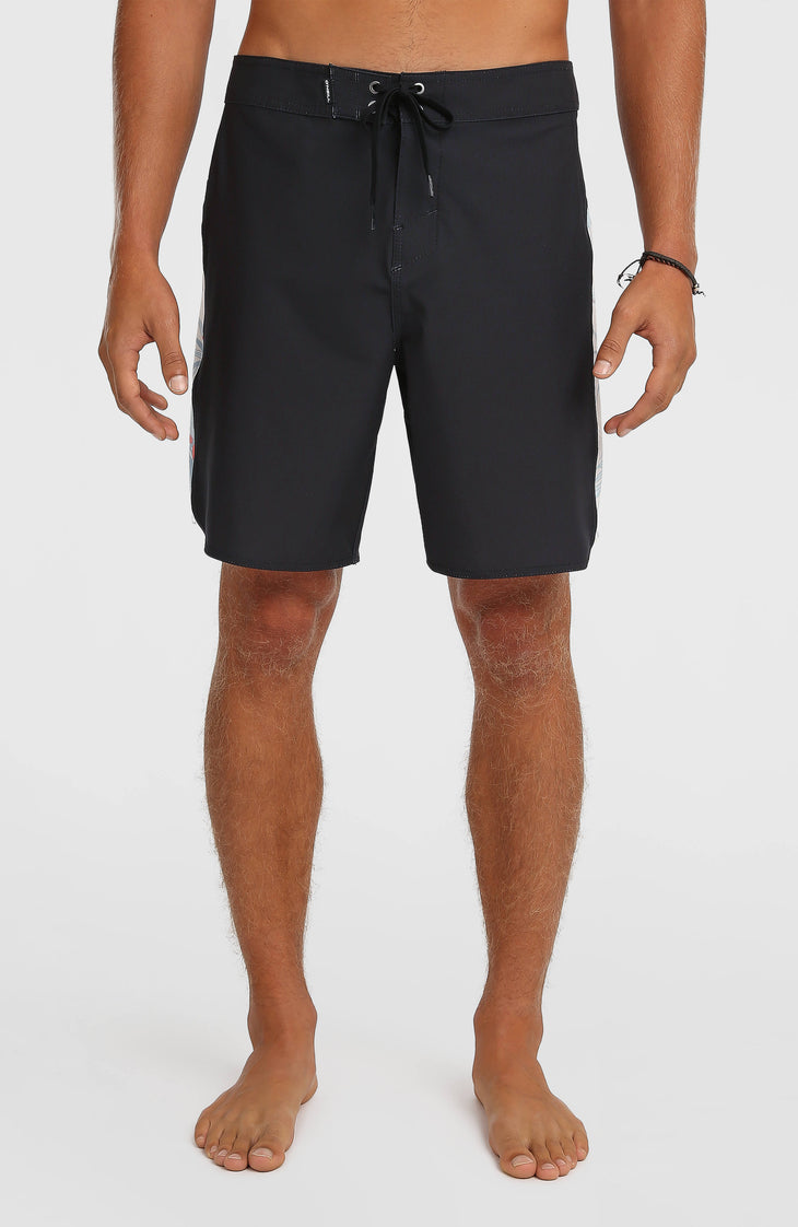 Hyperfreak Tech Panel 18'' Boardshorts | Black Tech Panel