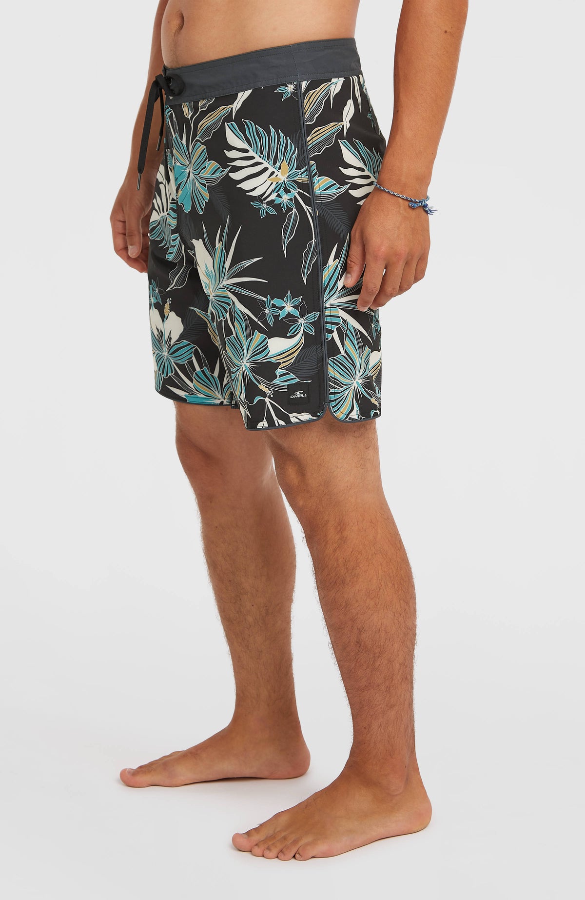 Hyperfreak Mysto Scallop 19'' Boardshorts | Black Mysto Scallop