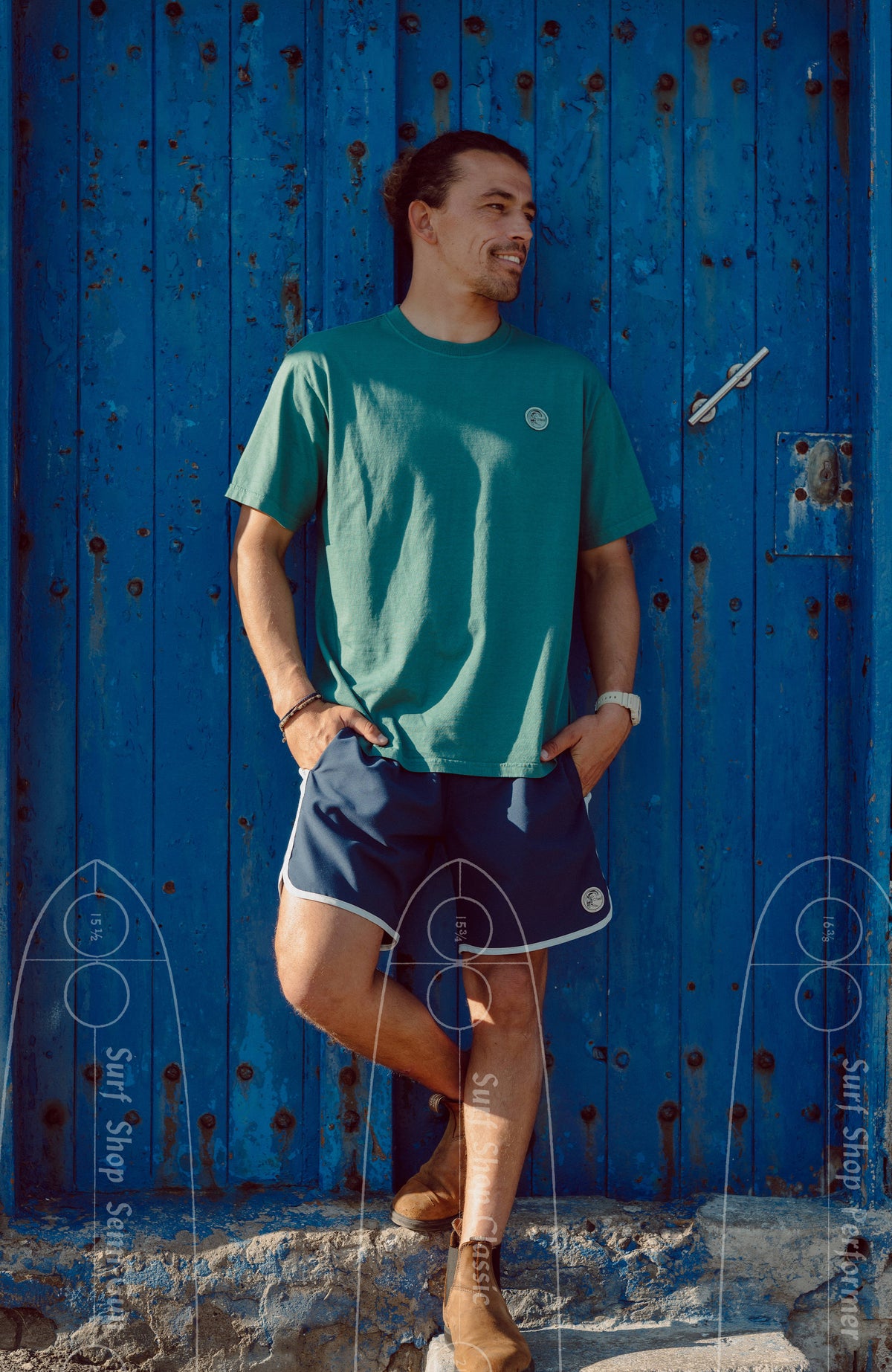 O'Riginals Scallop 16'' Swimshorts | English Evening