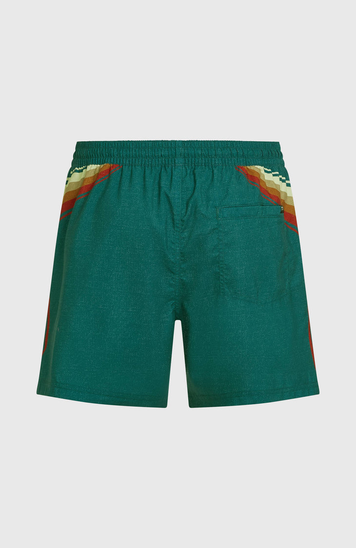 O'Riginals Longboards 15'' Swimshorts | Green Originals Sideburns