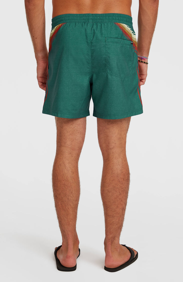 O'Riginals Longboards 15'' Swimshorts | Green Originals Sideburns