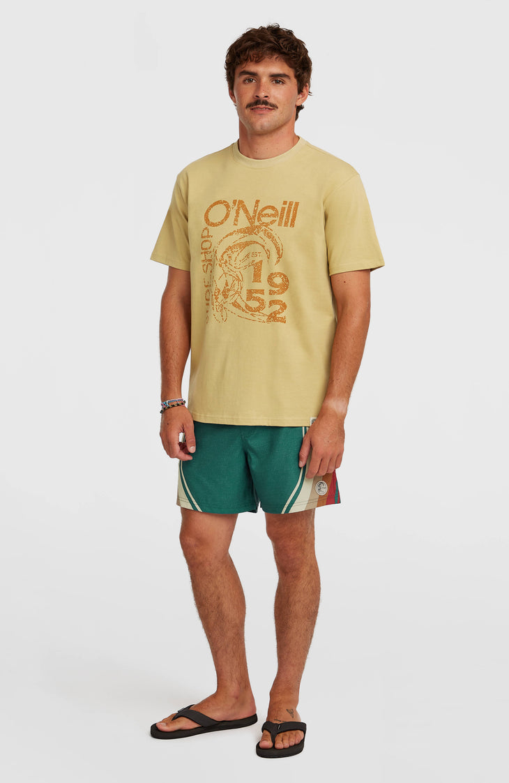 O'Riginals Longboards 15'' Swimshorts | Green Originals Sideburns