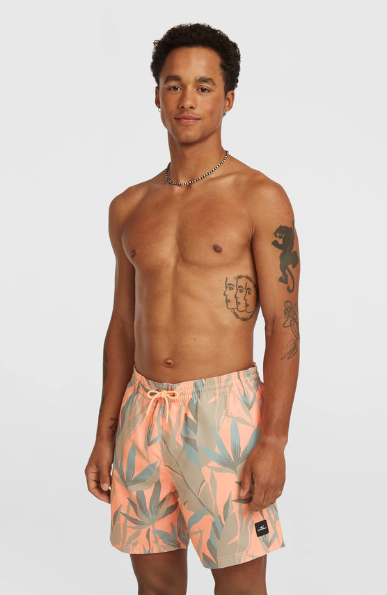 O'Neill Print 16'' Swimshorts | Orange Tropicana Big