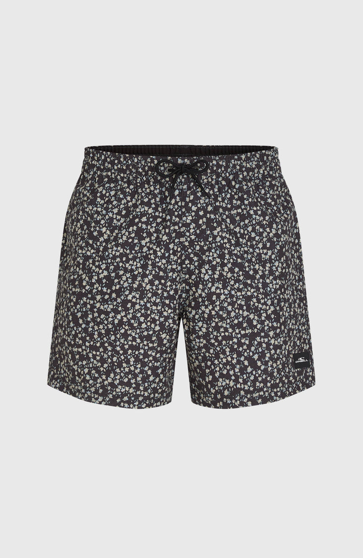 O'Neill Print 16'' Swimshorts | Black Dot Flower