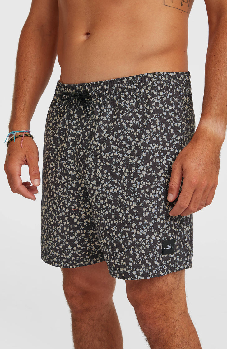 O'Neill Print 16'' Swimshorts | Black Dot Flower