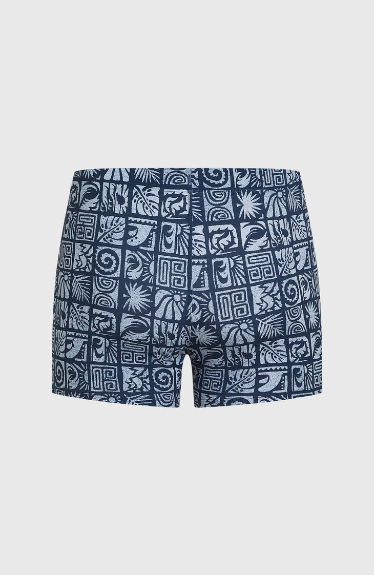 Essentials All-Over-Print Racer | Dark Blue Bricks